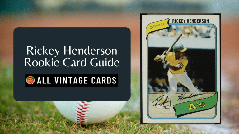 henderson rookie card