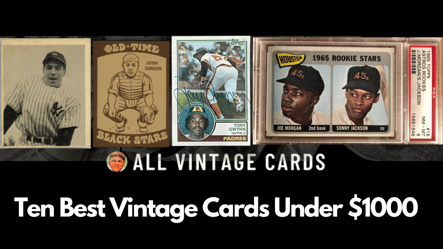 10 Best Vintage Baseball Cards Under 1000 To Buy In 2023