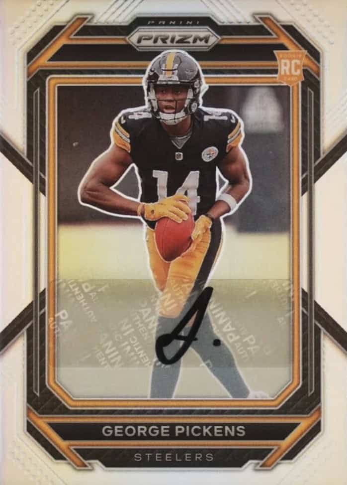 2022 Panini Prizm Silver Auto George Pickens